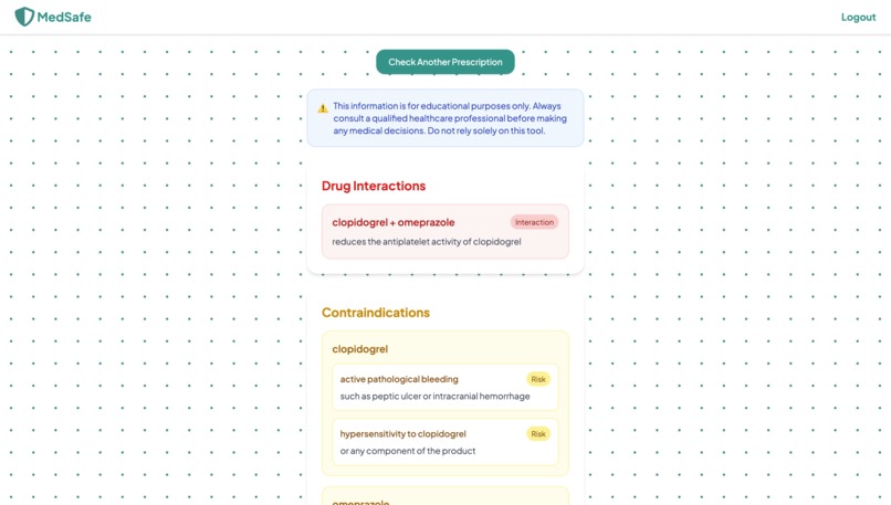 medSafe – screenshot 3