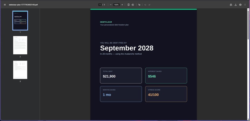 DebtClear – screenshot 13