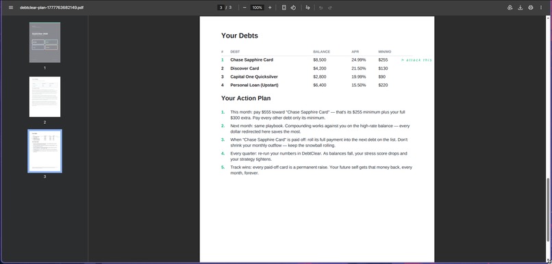 DebtClear – screenshot 14