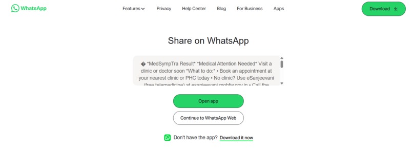MedSympTra – screenshot 6