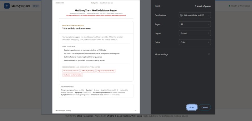MedSympTra – screenshot 7