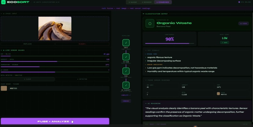 EcoSort – screenshot 1