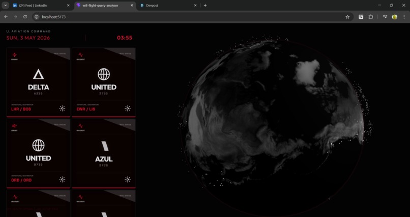 Aviation Incident Detection & Live Monitoring – screenshot 3
