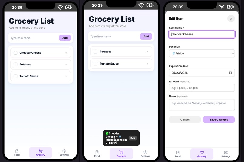 FoodFriends – screenshot 3