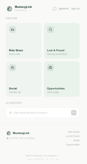 MustangLink – screenshot 1