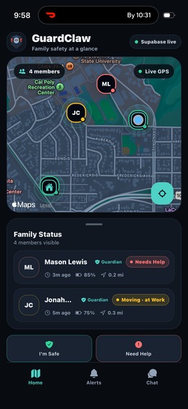 GuardClaw - Your autonomous family safety coordinator – screenshot 2