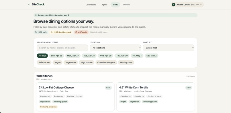 BiteCheck – screenshot 4