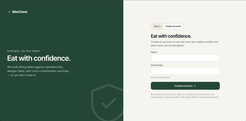 BiteCheck – screenshot 1