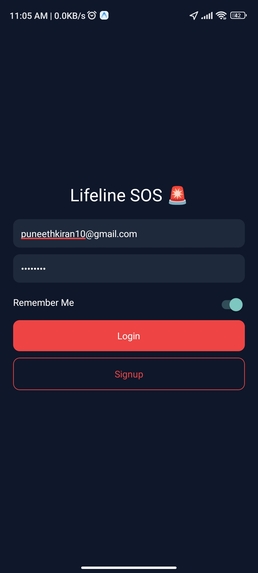 Lifeline - SOS  – screenshot 1