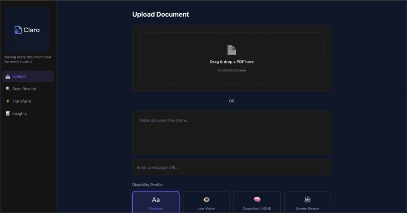Claro – screenshot 1