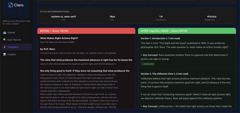 Claro – screenshot 4