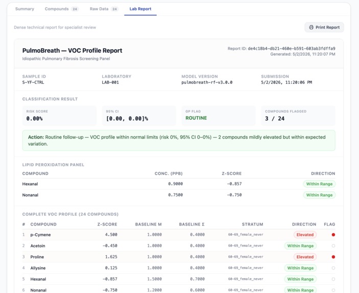 PulmoBreathAI – screenshot 4