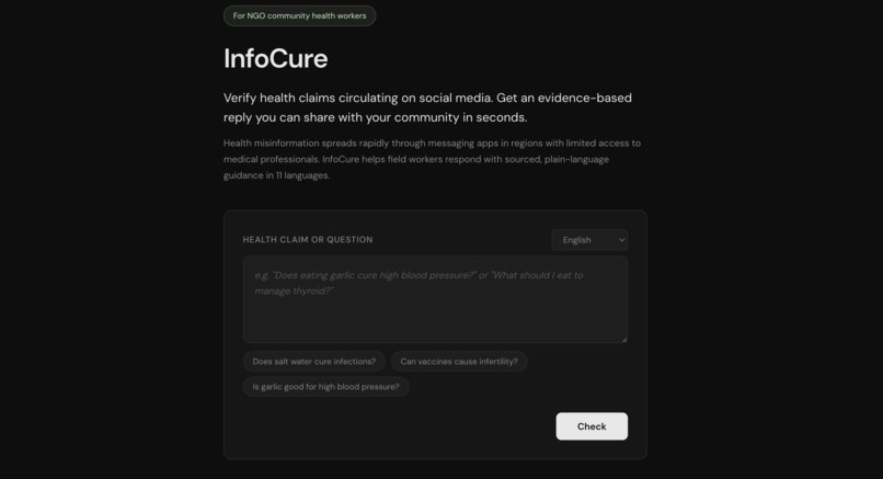 InfoCure – screenshot 2
