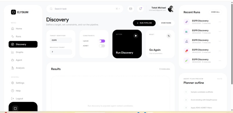 ELYSIUM: AI-Driven Drug Discovery for Global Health – screenshot 10