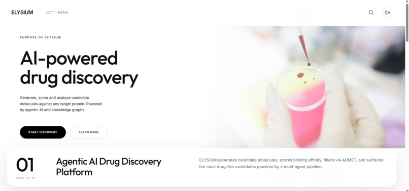 ELYSIUM: AI-Driven Drug Discovery for Global Health – screenshot 14