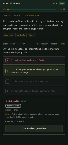 Vybe Tutor – screenshot 2