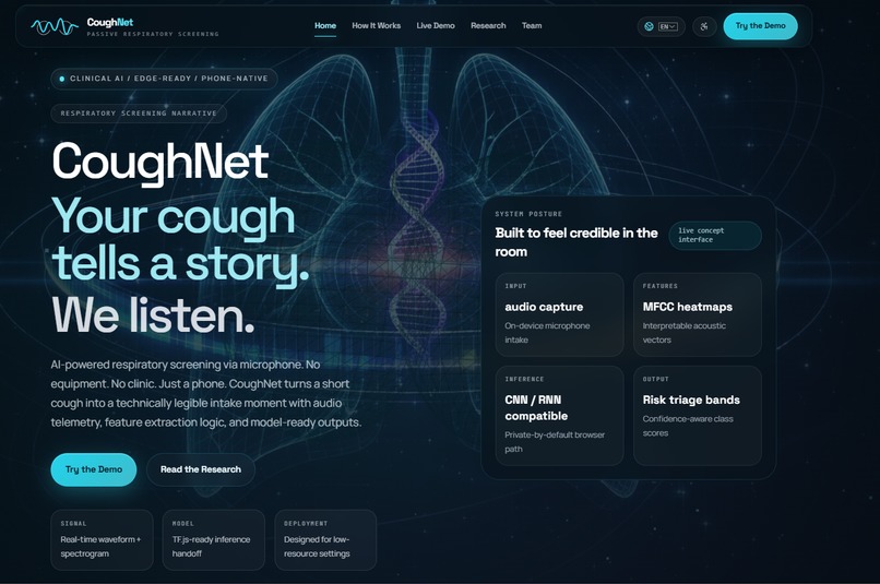 CoughNet – screenshot 1