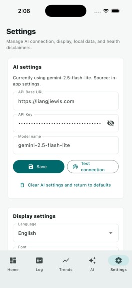 SleepSync Health and Sleep Risk Prevention System – screenshot 3