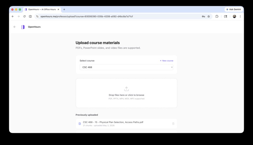 OpenHours – screenshot 5