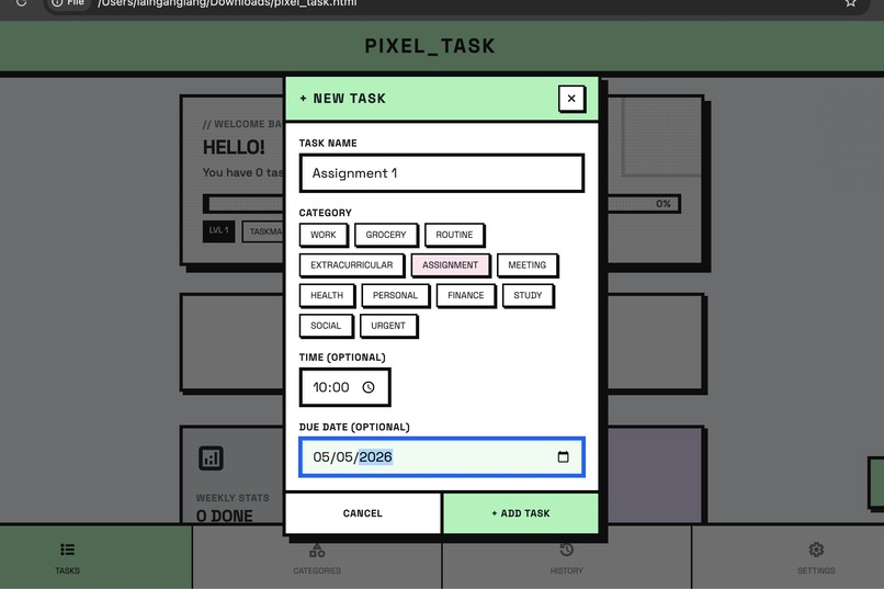 Pixel Task – screenshot 3