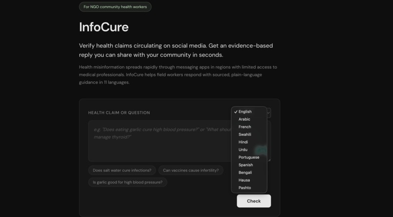 InfoCure – screenshot 5