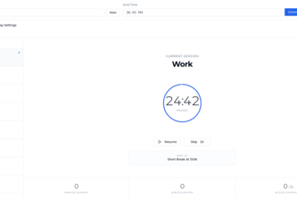 Pomodoro work block creator