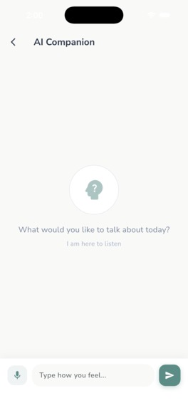 PsyGuard AI — Mental Health Companion and Risk Awareness App – screenshot 1