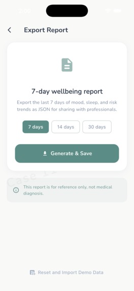 PsyGuard AI — Mental Health Companion and Risk Awareness App – screenshot 4