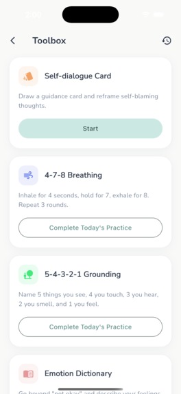 PsyGuard AI — Mental Health Companion and Risk Awareness App – screenshot 8