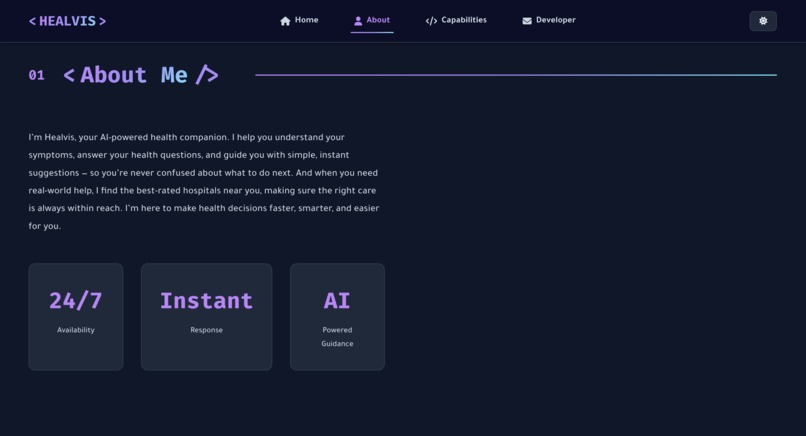 HEALVIS – screenshot 2