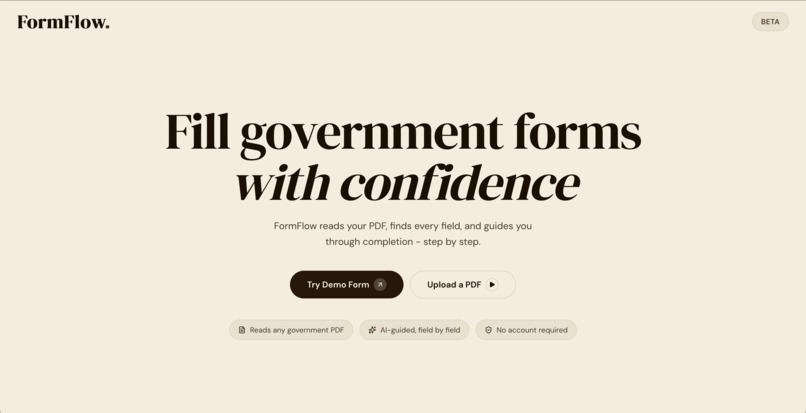 FormFlow – screenshot 1