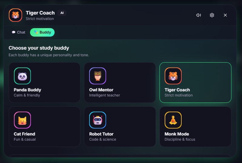 FocusBuddy — AI-Powered Productivity Assistant for Students – screenshot 4