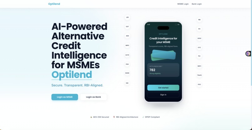 OptiLend – screenshot 1