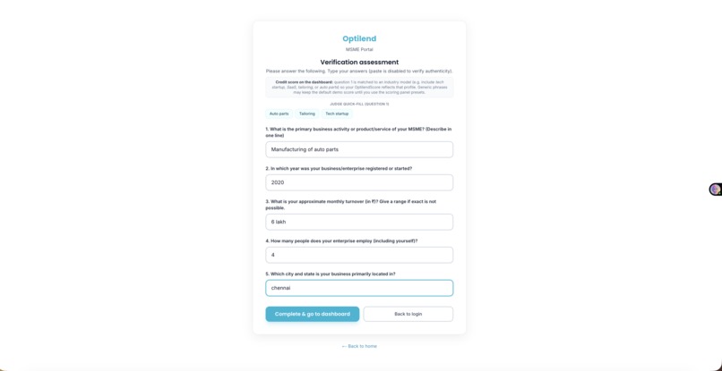 OptiLend – screenshot 4