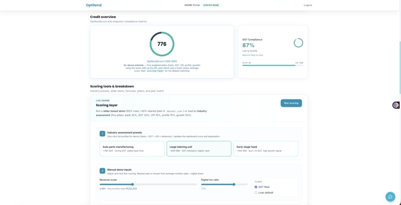 OptiLend – screenshot 6