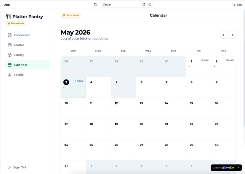 PlatterPantry – screenshot 2
