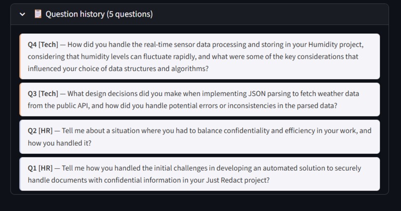 ReflectAI: Inside Your Interview Brain – screenshot 3