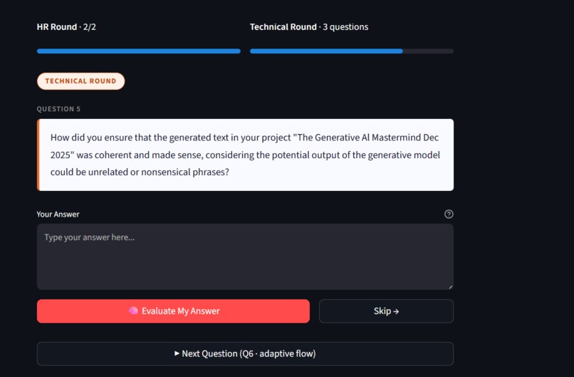 ReflectAI: Inside Your Interview Brain – screenshot 4
