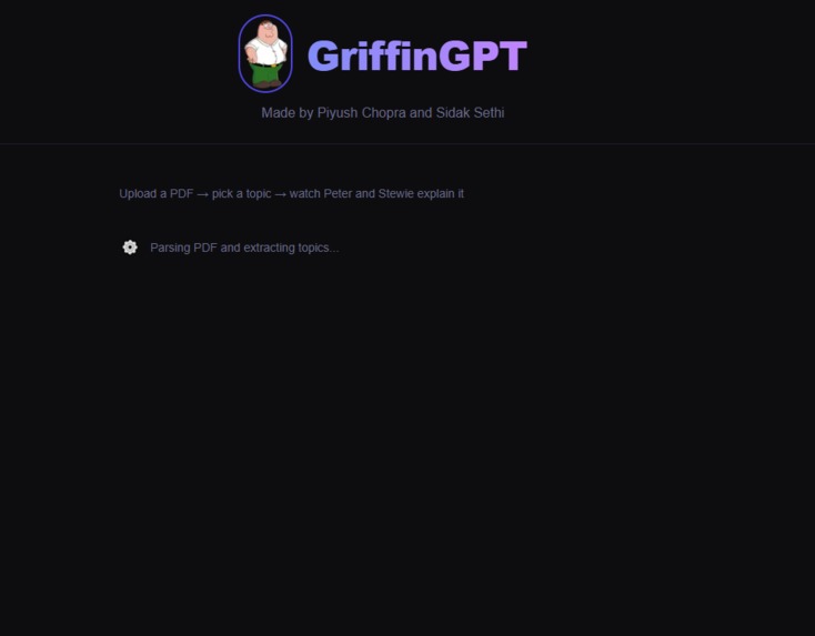 GriffinGPT – screenshot 1