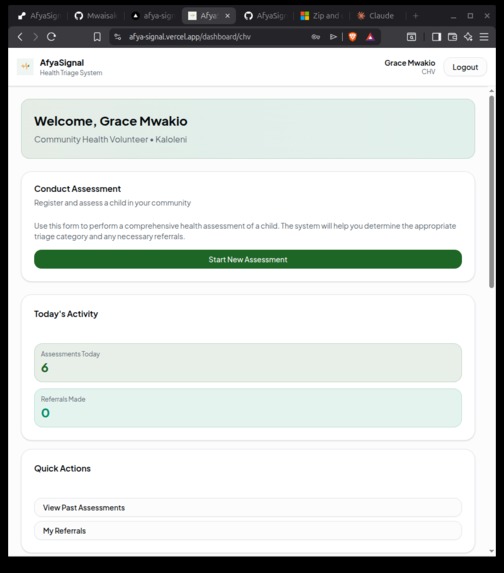 AfyaSignal – screenshot 3