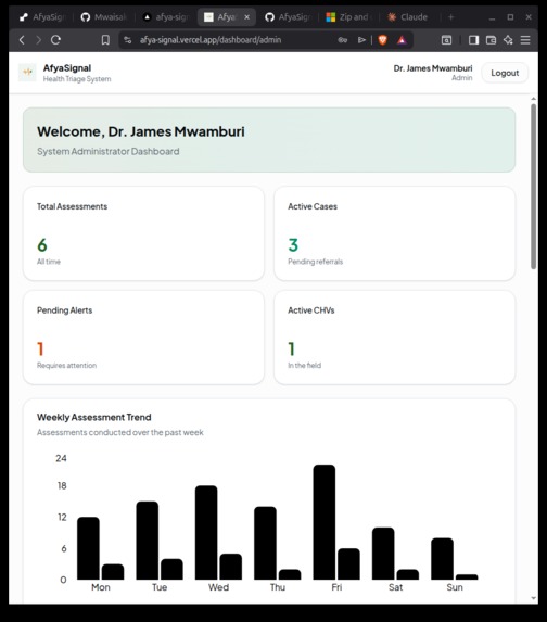 AfyaSignal – screenshot 4