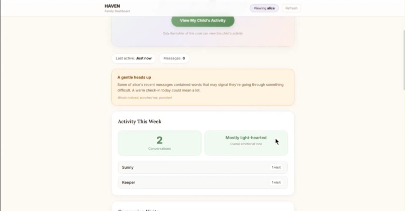 HavenForKids – screenshot 2