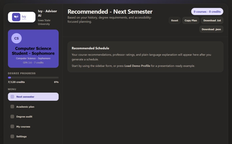 Ivy - Advisor AI – screenshot 2