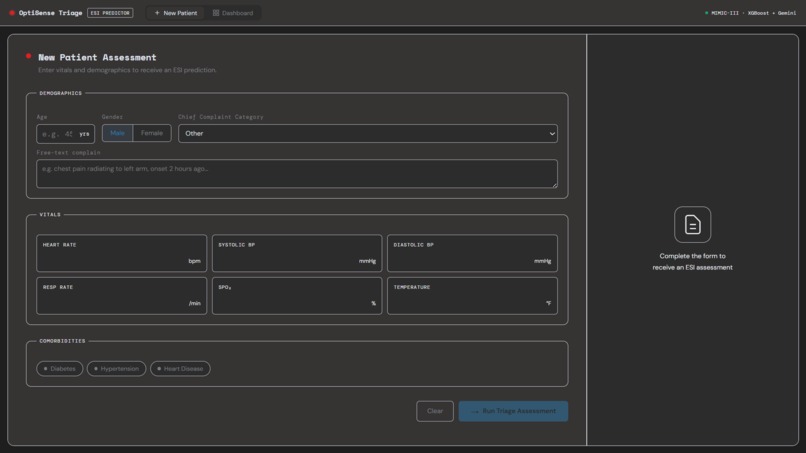 OptiSense Triage – screenshot 1
