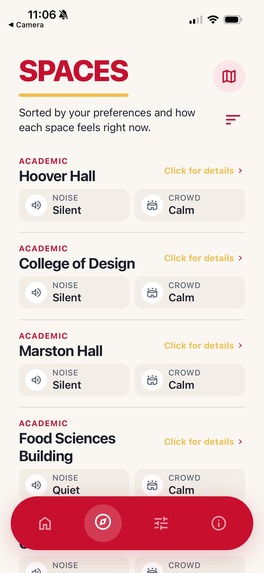 CySense – screenshot 2