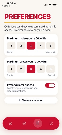CySense – screenshot 6