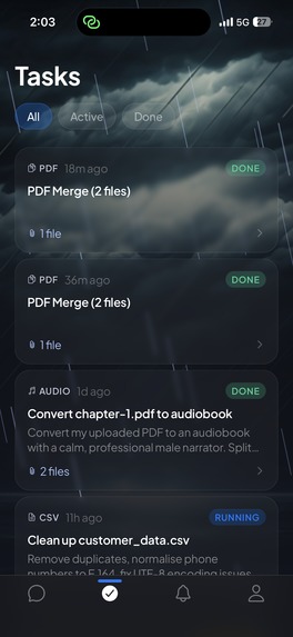 Raincloud – screenshot 3