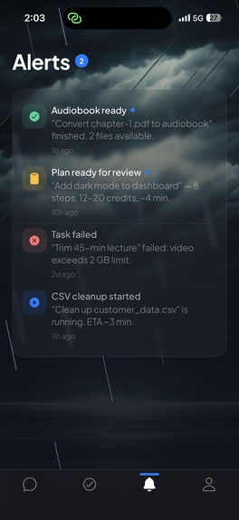 Raincloud – screenshot 4