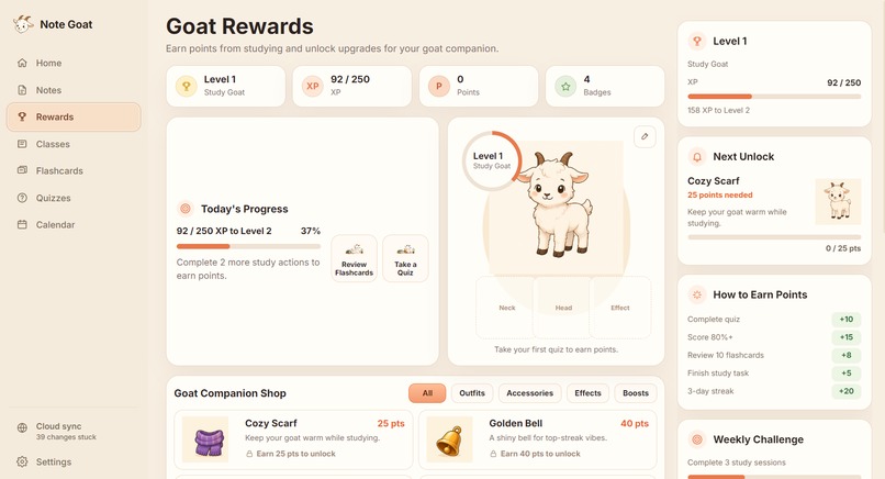 Note Goat – screenshot 6