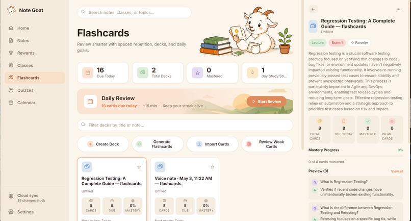 Note Goat – screenshot 3